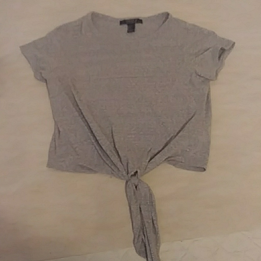 Short sleeve tie up  tee